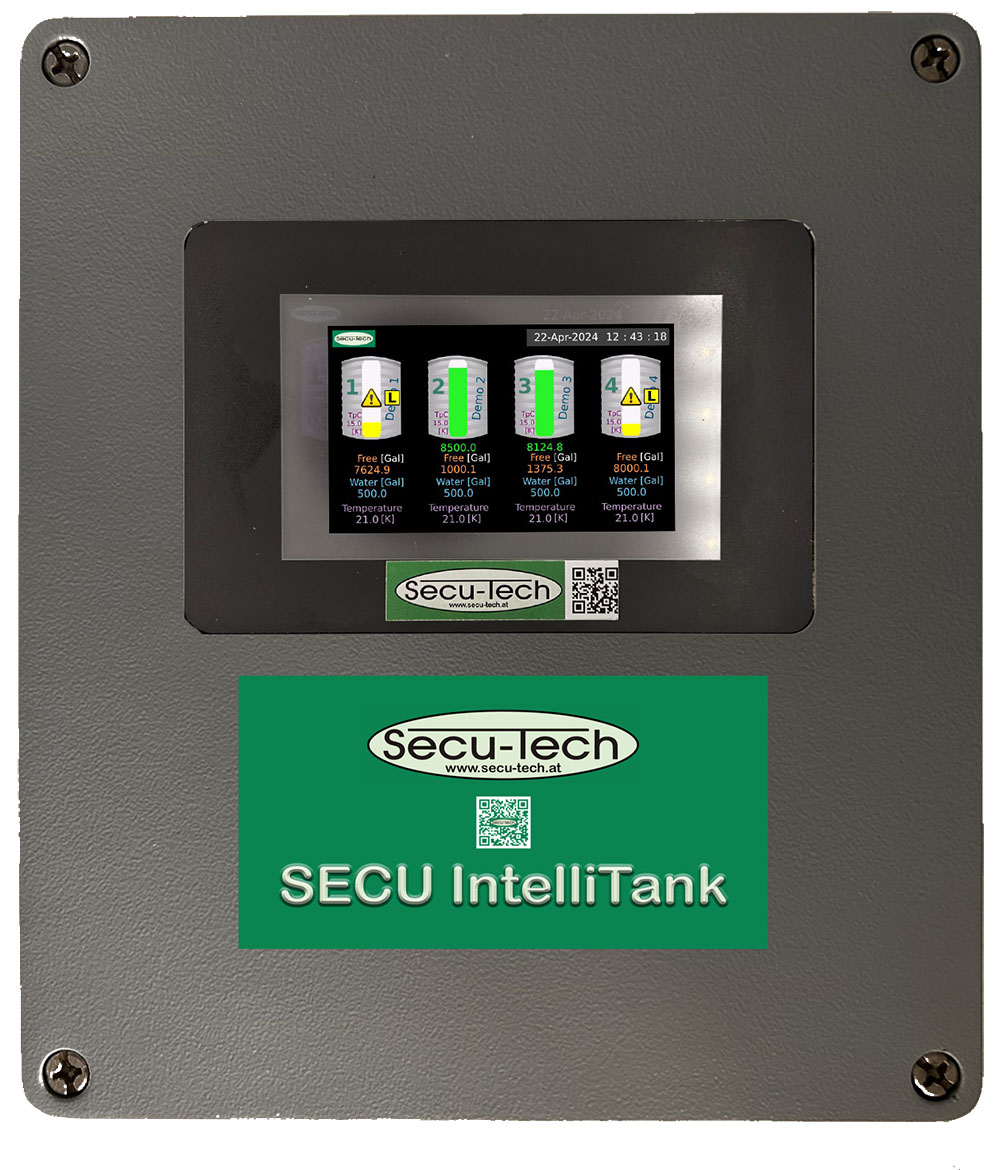 Secu-Tech system for Level Gauging with data transfer, local Display ...