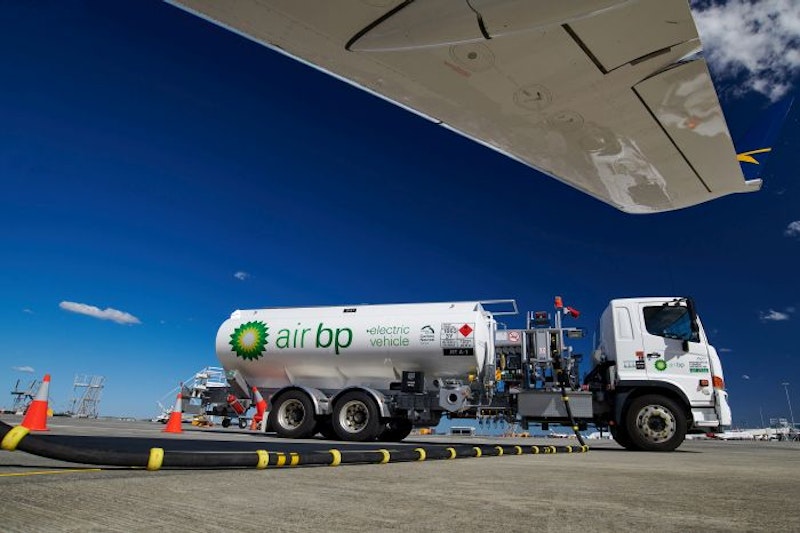 Air bp introduces allelectric refueling vehicle at Brisbane airport